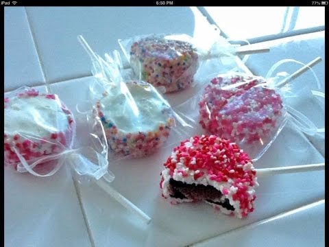DIY-CookiePop- Paleta de Galleta Oreo Decorada-NuestraCasa2013