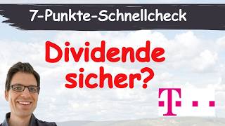 Deutsche Telekom stock analysis 2026: How secure is the dividend? Is it a good deal now?