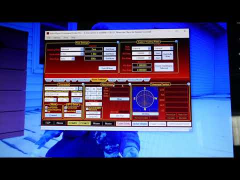 Astro-Physics APCC software connection to Earth Centered Universe (ECU) telescope control software