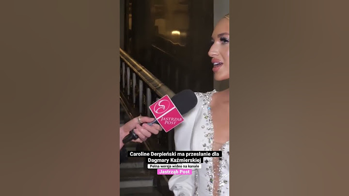 Caroline Derpieński ma przesłanie dla Dagmary Kaźmierskiej #shorts