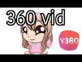 First 360 vid (lazy) gachaclub (goofy goober voice reveal) | gacha | first thumbnail