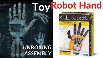 Assembling the KIDZROBOTIX Robot Hand Unboxing Toy Robotics
