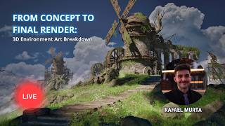 Rafael Murta | From Concept to Final Render: 3D Environment Art Breakdown