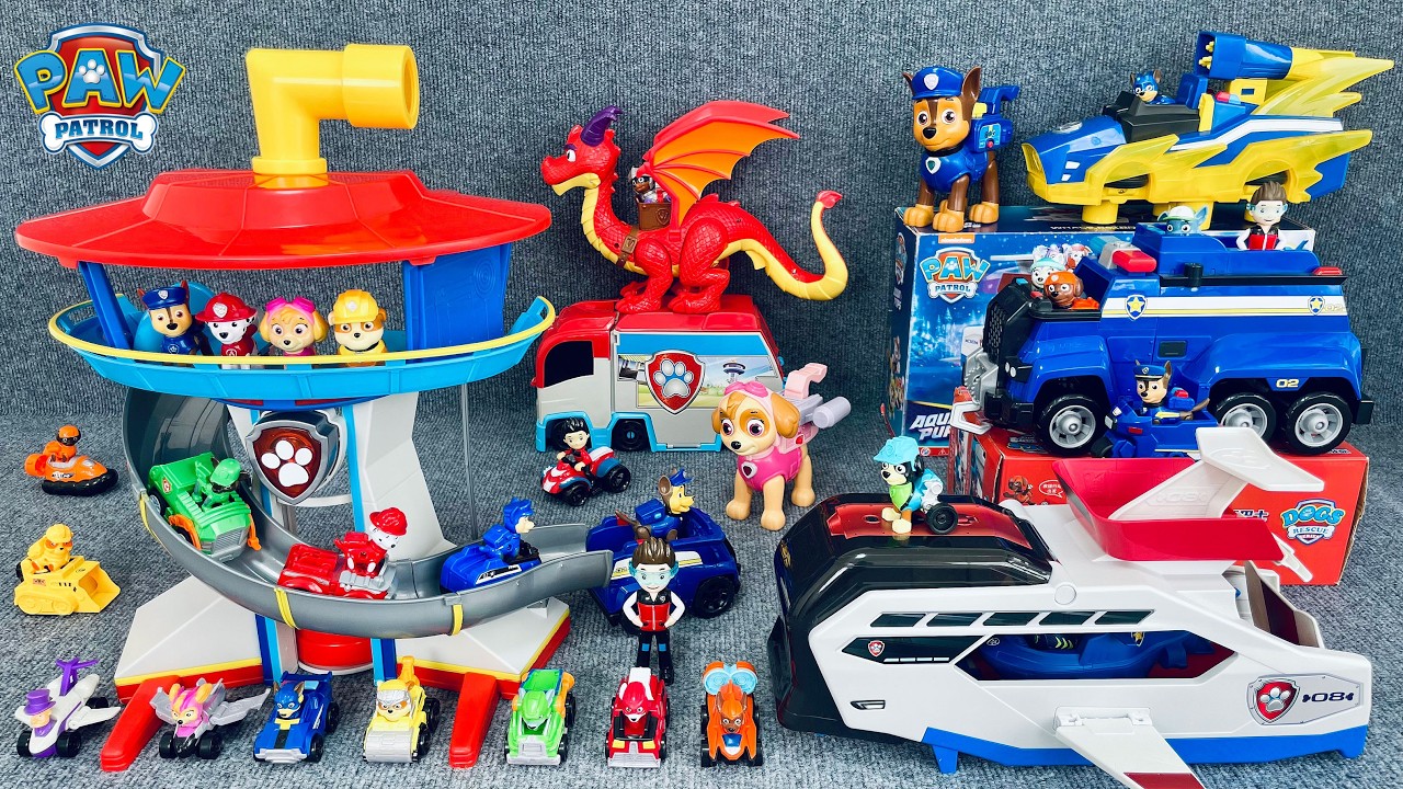 20 Minutes Satisfying with Unboxing Paw Patrol Toys Collection ASMR | Toys Review