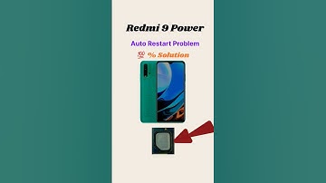 How To Fix Redmi 9 Power Restart Problem | redmi 9 power auto restart solution #shorts #short ✅✅✅