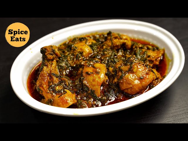 PALAK CHICKEN CURRY | SPINACH CHICKEN RECIPE | SAAG WALA CHICKEN class=