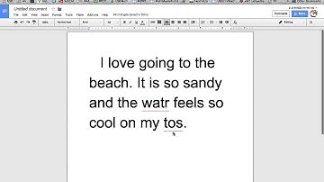 How to use spell check in google docs