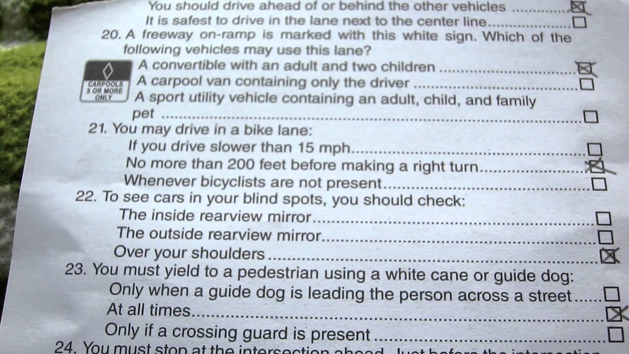 Shall we check. California Driving Test. New York State Learner permit 2023.