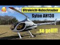 UL Hubschrauber fliegen mit Pilot_Frank | Syton AH130