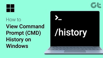 How to View Command Prompt CMD History on Windows | Full Guide | Guiding Tech