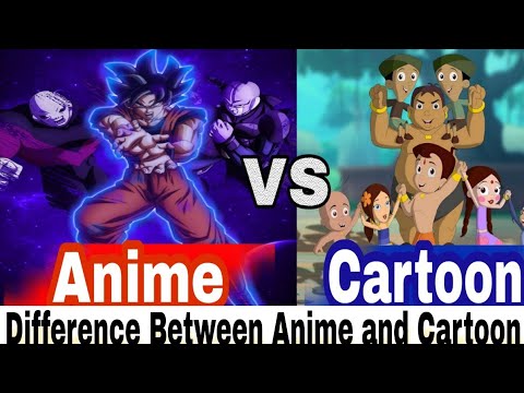 Anime Vs Cartoon  Whats The Difference  We Bet You Dont Know  Wirally