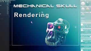 104 Mechanical Skull - Substance Painter Custom Export Texture Configs