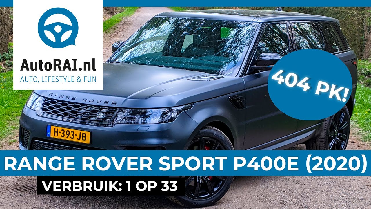 Vleien Paleis heroïne Range Rover Sport P400e review - 404 pk maar rijdt 1 op 33!? - AutoRAI TV -  YouTube