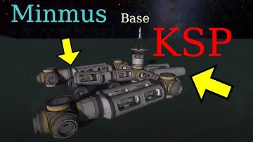 Minmus Base in KSP (Kerbal Space Program)