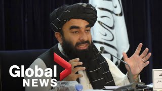 Taliban announces Afghanistan's new hardline interim government