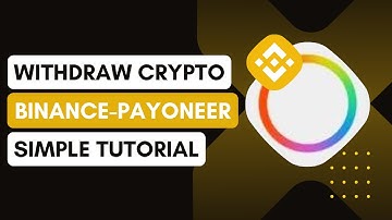How To Withdraw Crypto From Binance To Payoneer (Quick & Easy) !