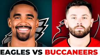 Eagles Vs Buccaneers LIVE Play By Play & Reaction 🦅🔥 (Vertical)
