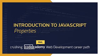 Crushing Codecademy PRO WEB DEVELOPMENT career path Challenge - Properties
