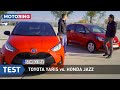 Porovnávací test áut: Toyota Yaris verzus Honda Jazz | Motoring TA3