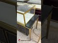 Modern Black &amp; Gold Jewelry Display Counter with Storage | Shop Fitting Ideas