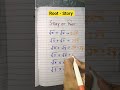 Story Of Root - Hack For Competitive Exam 💯🔥 #mathsshorts #maths #reasoning #roots #mathematics