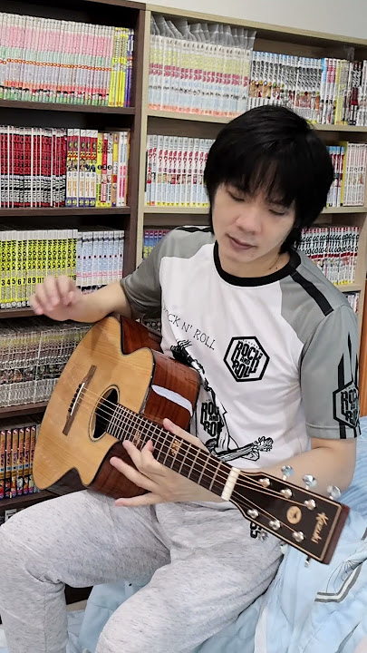 Dragon Ball GT - Dan Dan Kokoro Hikareteku l Acoustic Cover Guitar