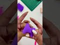 Diy purple hair clip  shivangisah shorts youtubepartner hairclip art diy bow