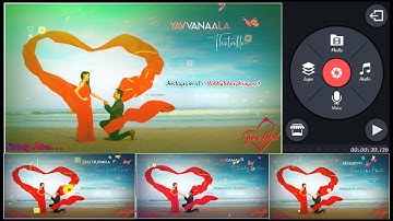 How to Make Cute Love Lyrical Whatsapp Status Video Editing in Kinemaster Telugu 2020 | Bobby EditZ