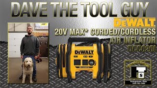 Dave the Tool Guy - DeWalt 20V MAX* Corded/Cordless Air Inflator
