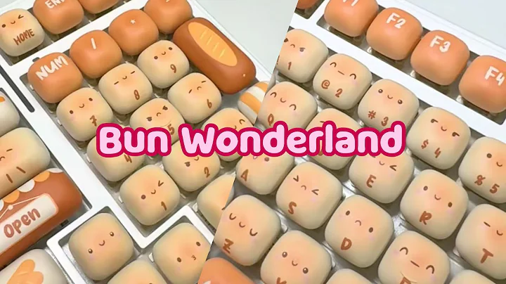 Bun Wonderland Keycaps For Keyboards By Akko
