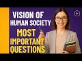 AKTU | Btech | Viseon of Human Society | Most Important Questions 