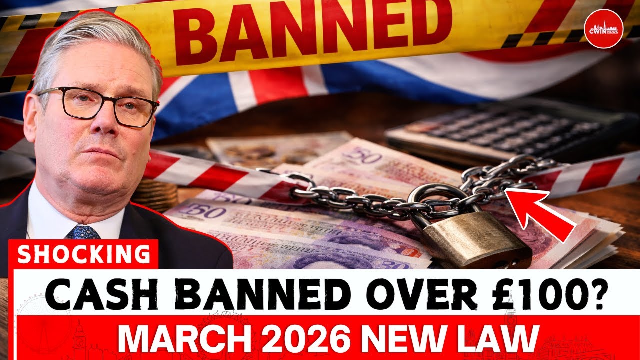 March 2026 Warning: New UK Law May End Cash Payments Above £100