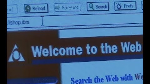 Christmas shopping online in 1996