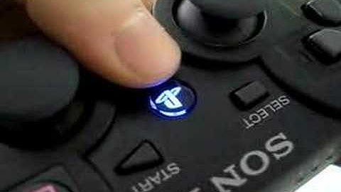 First Dualshock 3 PS button LED mod
