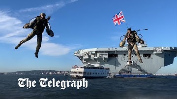 Royal Navy testing Iron Man-style ‘jet pack’ suits to swarm enemy ships
