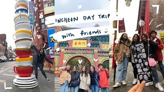 exploring korea: incheon day trip with friends (korea vlog)