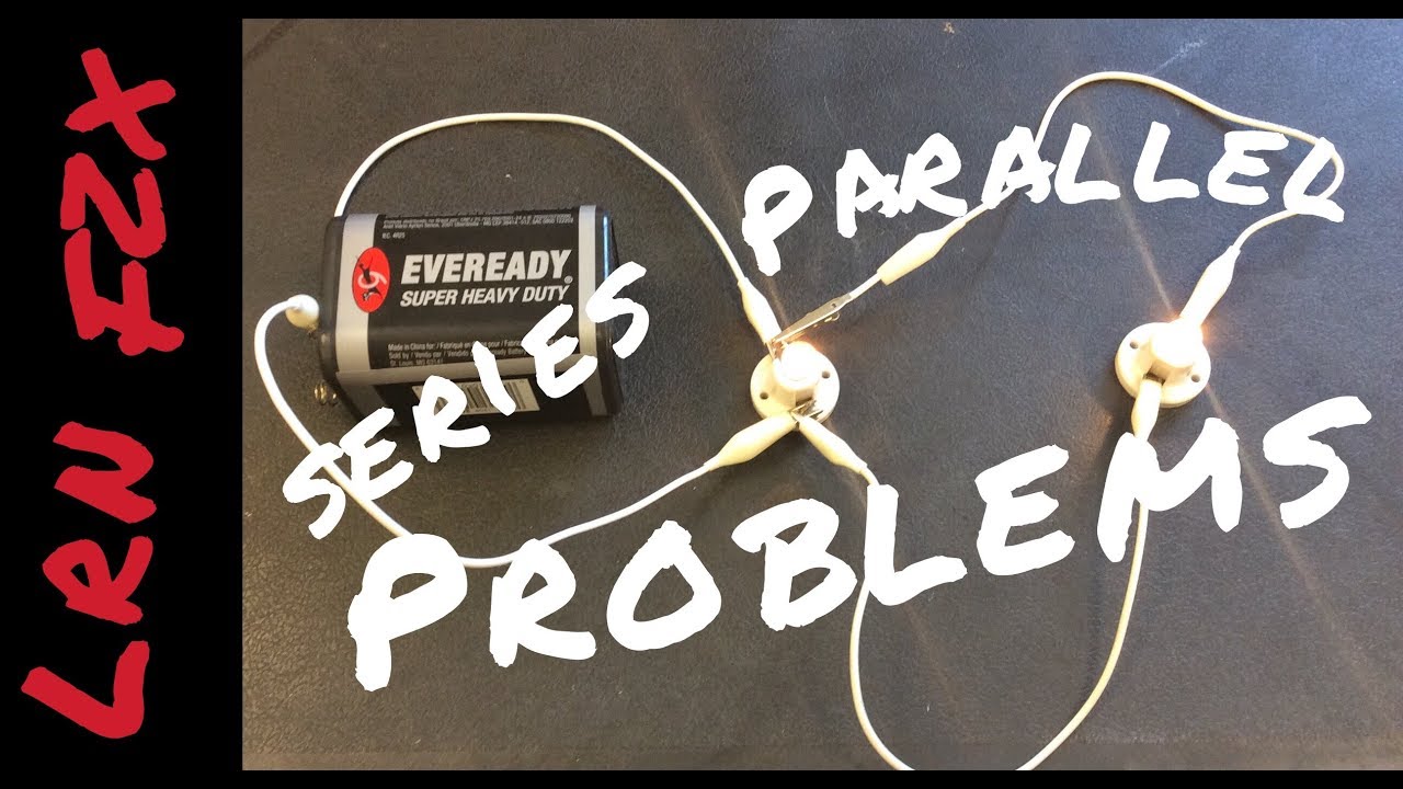 Series and Parallel Circuit Problems - YouTube