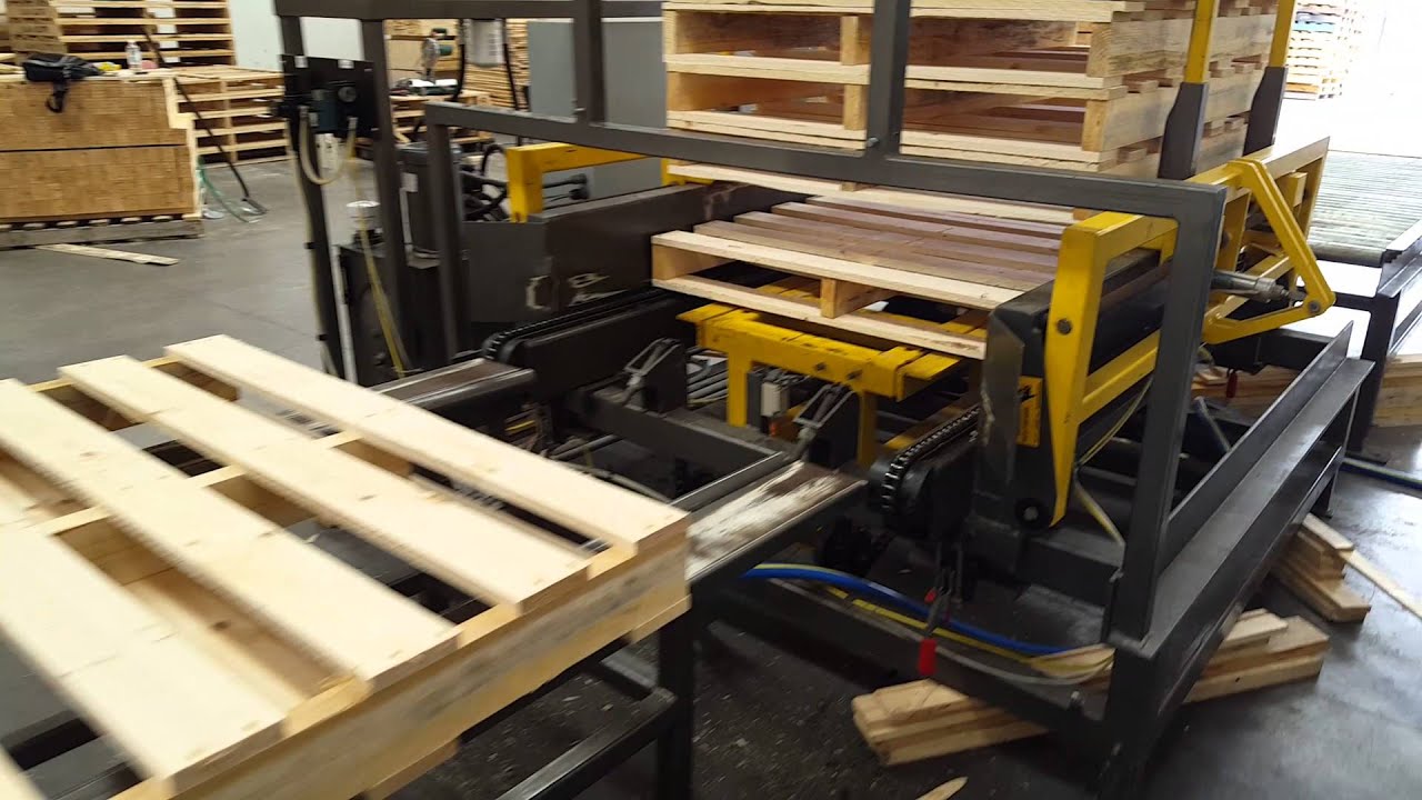 Pallet Making Machine For Stringer Pallets In Australia Rhino Pallet 