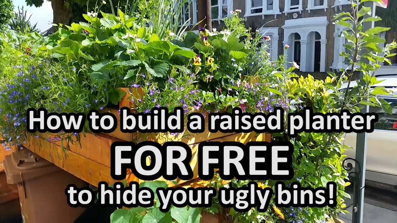 DIY Living Roof Bin Store: With Water-Saving System! 