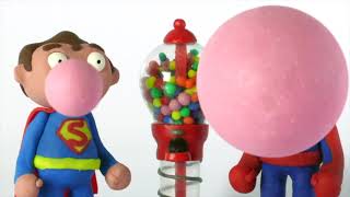 Bubble Gum Machine Funny Stop Motion Cartoon