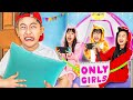 Go away, Mike! This Is Girls Only Sleepover Party - Funny Stories About Baby Doll Family