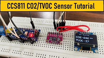 This video is about using ccs811 gas sensors and arduino.