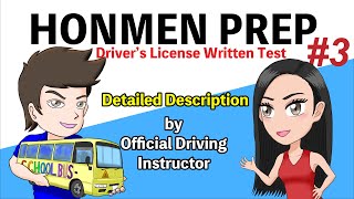 HONMEN PREP #3 - Driver's License Written Test in Japan -