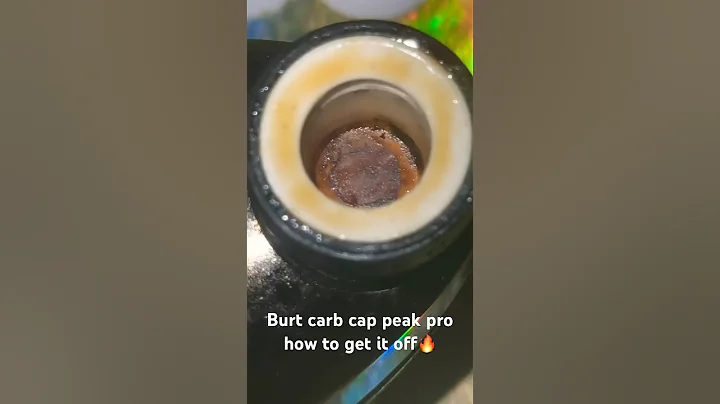 How to remove chazz burnt bowl build up Puffco peak aptamizer in chamber  #Chazz #Buildup #Puffco