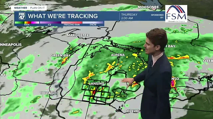 Tracking storms throughout the day in Mid-Michigan with severe potential arriving Wednesday evening
