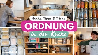 Küchen Organisation EXTREM ✨| IKEA HACKS  Ordnung Tipps  Putztricks | mamiblock