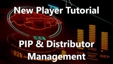 Elite Dangerous | New Player Tutorial | PIP & Distributor Management