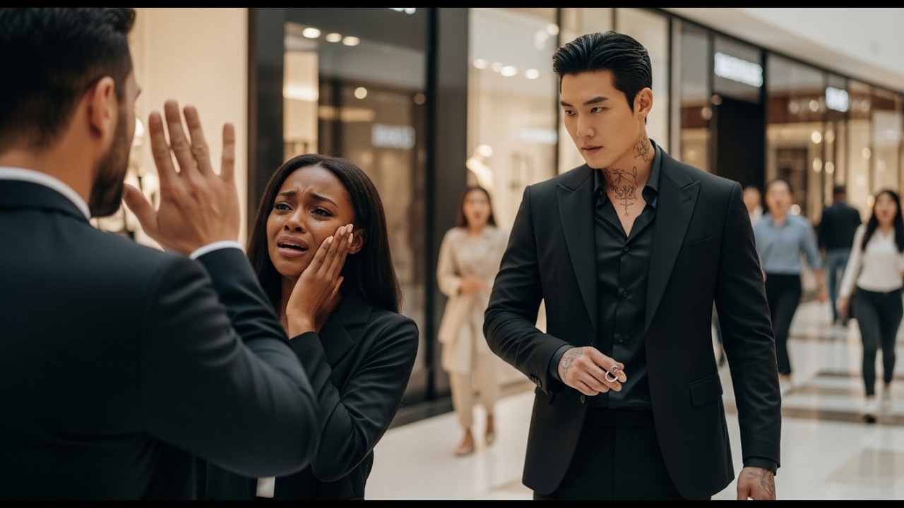 Her Ex Slapped Her At The Mall — Korean Mafia Boss Cracking His Knuckles Behind Him....