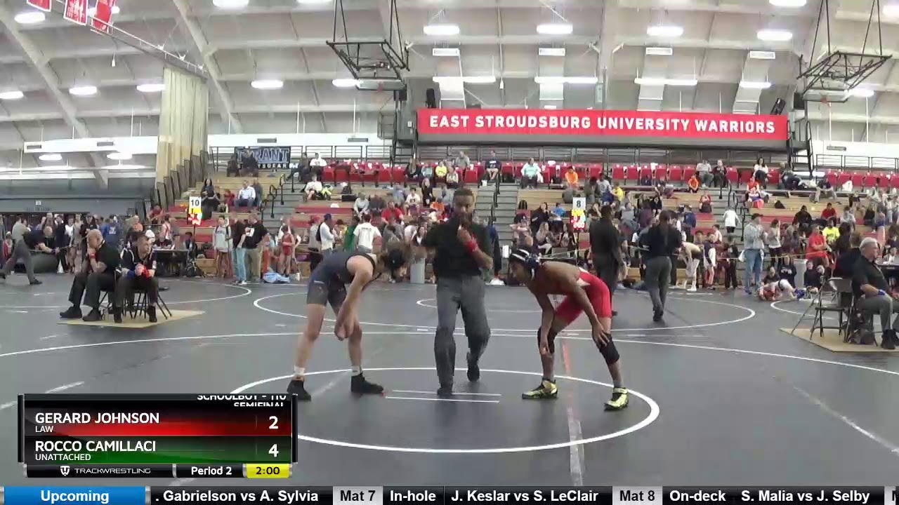 Schoolboy 110 Gerard Johnson LAW Vs Rocco Camillaci Unattached