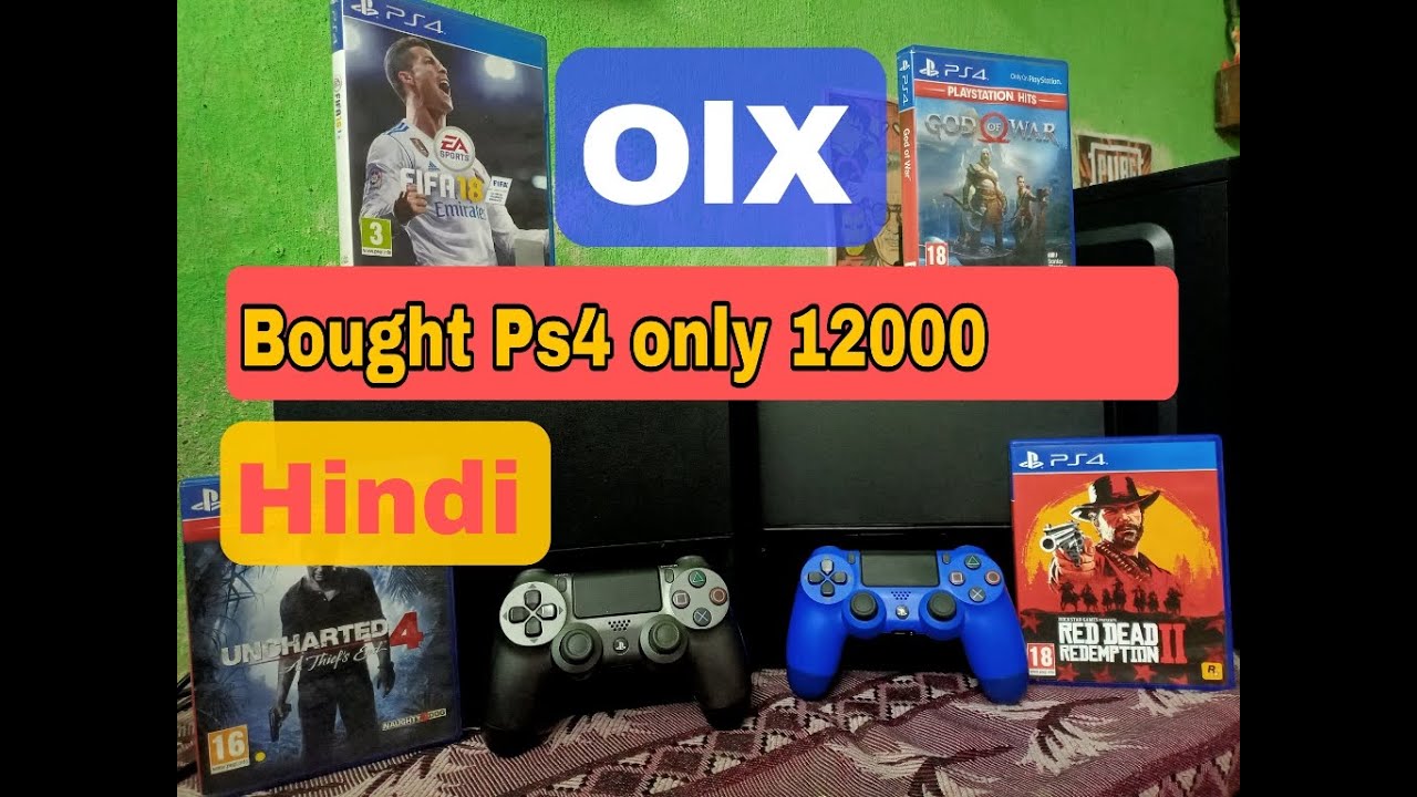 bought ps4 for just rs 12000😍😍from olx.. 
